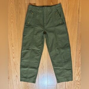 Frame Barrel Leg Pants